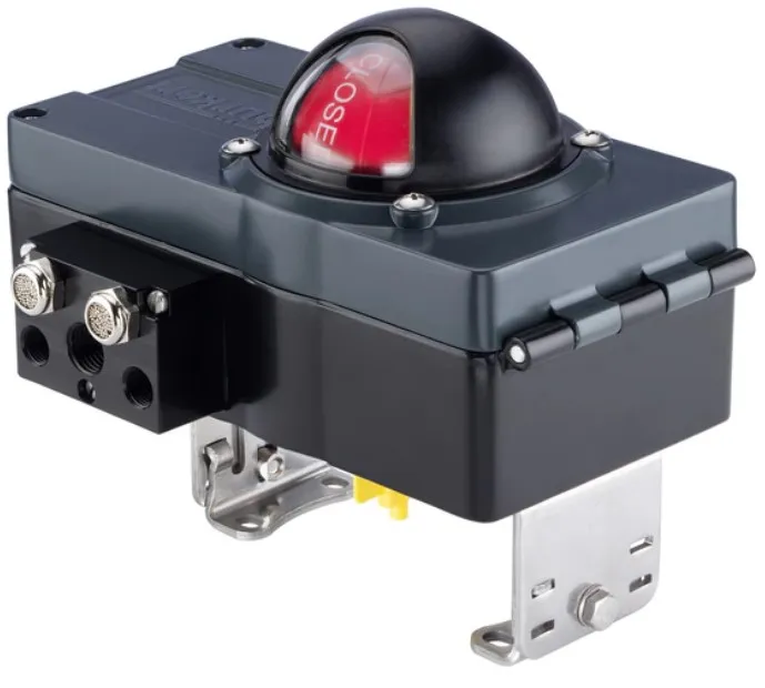 Limit switch box for pneumatic rotary actuators Burkert type 1061