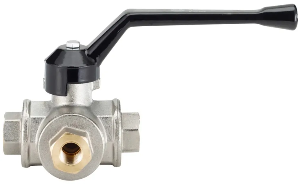 3-Way Ball Valve with T-bore Burkert type TKU003