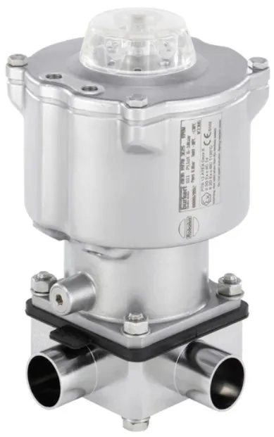 Robolux multiway multiport diaphragm valve, pneumatically operated Burkert type 2036