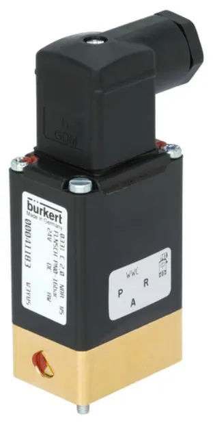 Solenoid valve Burkert type 0331 - Direct-acting 2/2 or 3/2-way pivoted armature valve