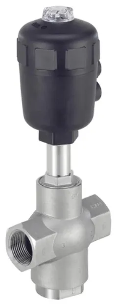 Pneumatically operated 3/2-way seat valve CLASSIC Burkert type 2006