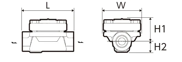Diaphragm Steam Traps Miyawaki DF1