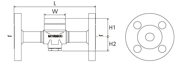Thermodynamic Disc Steam Traps Miyawaki SU2H
