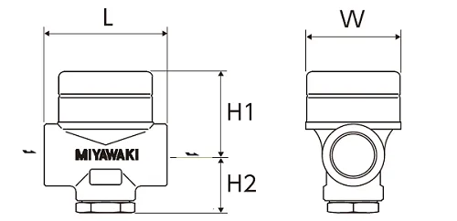 Thermodynamic Disc Steam Traps Miyawaki SU2N