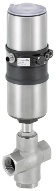 Pneumatically operated 3/2 way seat valve ELEMENT for decentralized automation Burkert type 2106