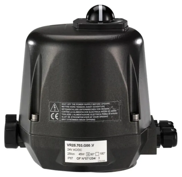 Explosion Proof Rotary Actuator - On/Off and control Burkert type 3004