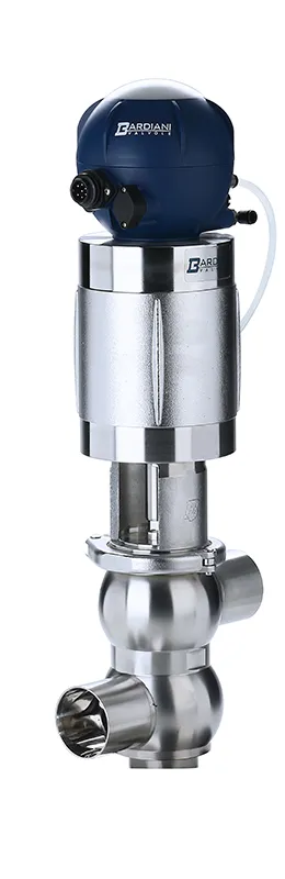 Divert single seat valve – easy maintenance Bardiani BBZPA