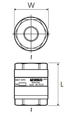 Diaphragm Steam Traps Miyawaki DL1