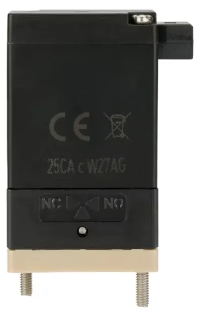 Solenoid valve Burkert type 0127 - Direct-acting 2/2 or 3/2 way Rocker-Solenoid Valve with separating diaphragm