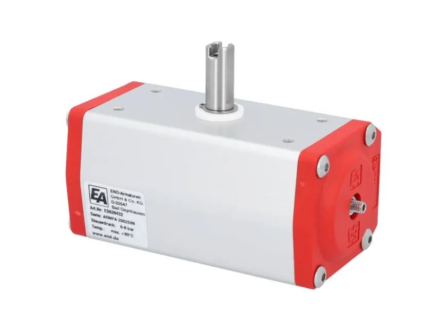 Pneumatic actuator double action END-Armaturen ED