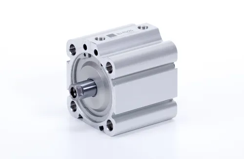 Double acting cylinder | through piston rod | magnetic piston | female thread | B-series HAFNER BJ