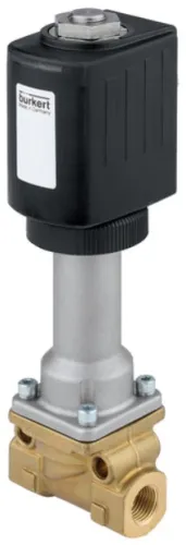 Solenoid valve Burkert type 6026 - Plunger valve, 2/2-way, direct-acting