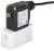 Solenoid valve Burkert type 0121 - Direct-acting 2/2 or 3/2-way pivoted armature valve