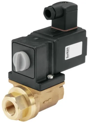 Solenoid valve Burkert type 0131 - Direct-acting 2/2-way or 3/2-way toggle valve