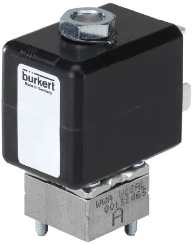 Solenoid valve Burkert type 7011 - Direct-acting 2/2-way plunger valve