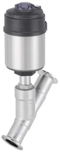 Pneumatically operated 2-way angle seat control valve Burkert Type 2300