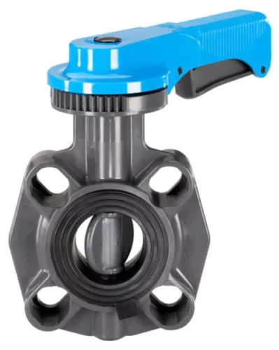 Plastic butterfly valve Burkert type 2674