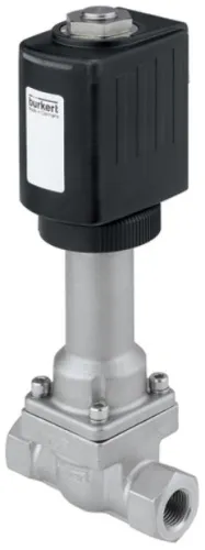 Solenoid valve Burkert type 6026 - Plunger valve, 2/2-way, direct-acting