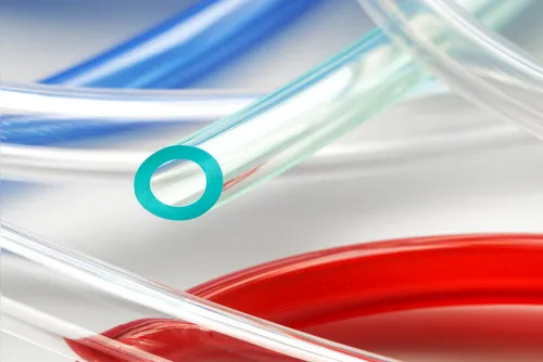 Flexible linear tube in polyurethane ethere 98 ShA Mebra