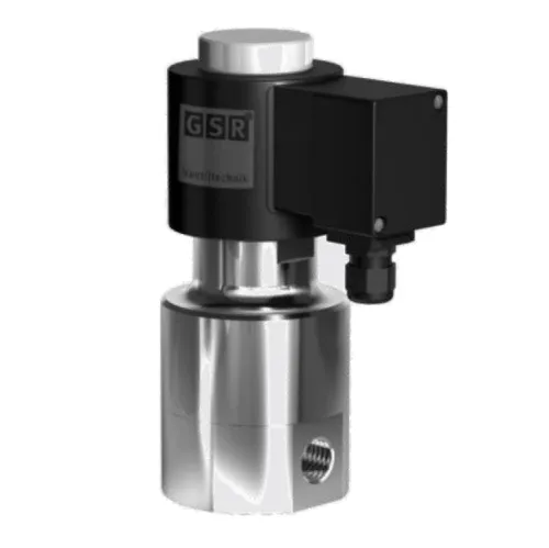 Solenoid valve for high pressure applications GSR 2/529