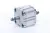 Double acting cylinder | through piston rod | magnetic piston | male thread | Q-series HAFNER QBF