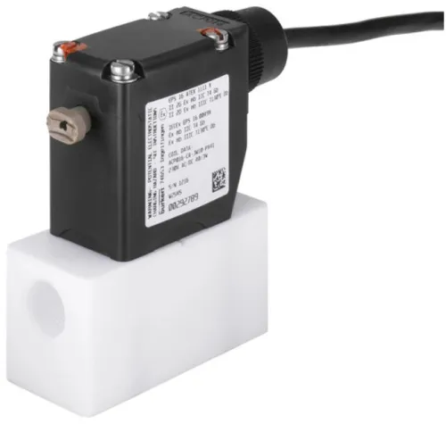 Solenoid valve Burkert type 0121 - Direct-acting 2/2 or 3/2-way pivoted armature valve