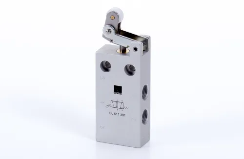 Roller lever valves with idle return BL 511 201