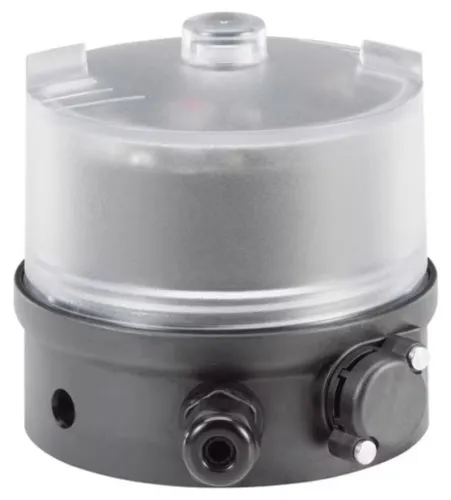Control- and feedback head for integrated mounting on Robolux valves Type 2036/8685