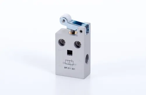 Roller lever valves with idle return BR 311 _ _1