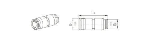 Push-in connector | Series 900 HAFNER 958P