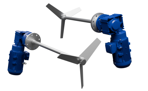 ALF SIDE STIRRERS  LENSES WITH REDUCER Grec