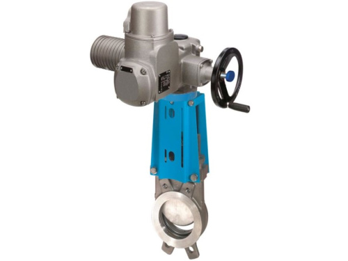 Knife-gate valve with single-action pneumatic actuator END-Armaturen WGExxx/ML Knife-gate valve with single-action pneumatic actuator END-Armaturen WGExxx/ML