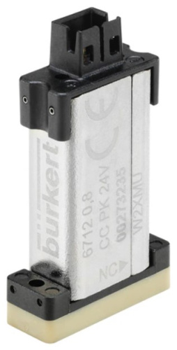 Solenoid valve Burkert Type 6712 - 2/2-way Whisper Valve with media separation