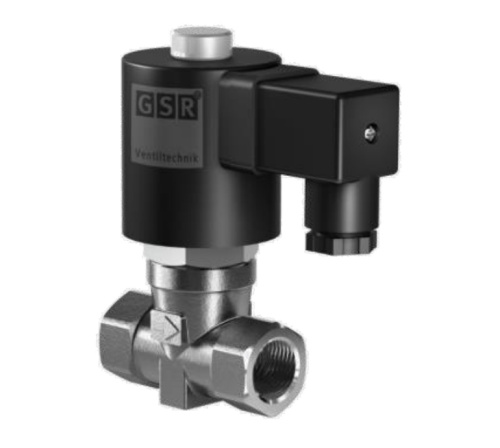 Solenoid valve for high pressure applications GSR 46
