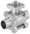 2/2-way ball valve 3-piece Burkert type 2654