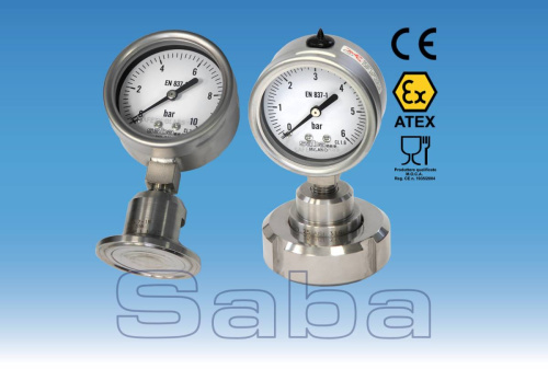 SANITARY PRESSURE GAUGE Ø 63 (MOD. SA 40-63)