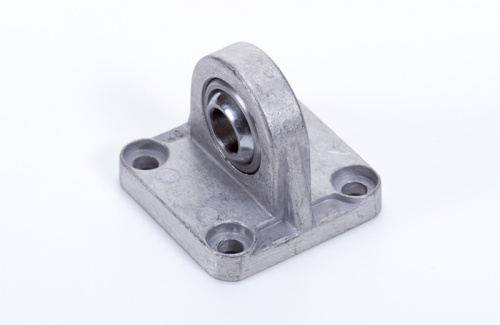 Clevis flange with spherical bearing | fits ISO-VDMA HAFNER DKL