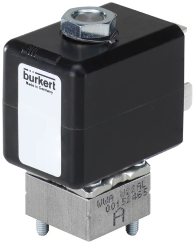 Solenoid valve Burkert type 7011 - Direct-acting 2/2-way plunger valve