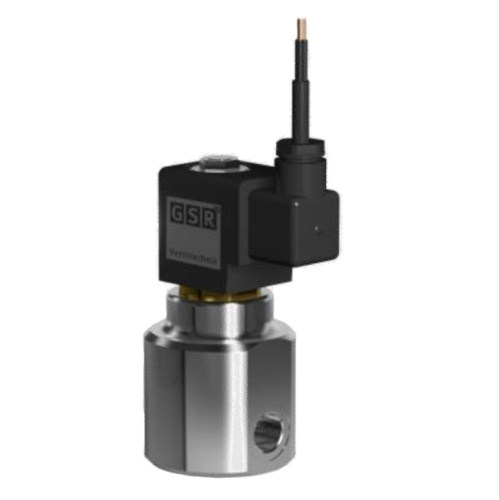 Solenoid valve for high pressure applications GSR 8/000