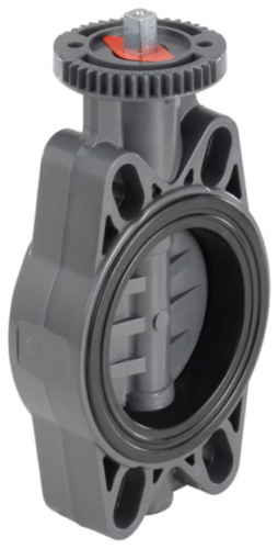 Plastic butterfly valve Burkert type 2674