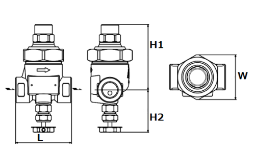 Temperature Control Steam Traps Miyawaki TB9N-SR