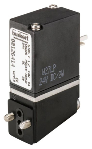 Solenoid valve Burkert type 6106 - 2/2 or 3/2 way Pneumatic-Rocker-Solenoid Valve