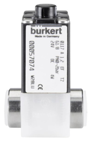 Solenoid valve Burkert type 0117 - 2/2 way Plunger-Solenoid Valve with separating diaphragm