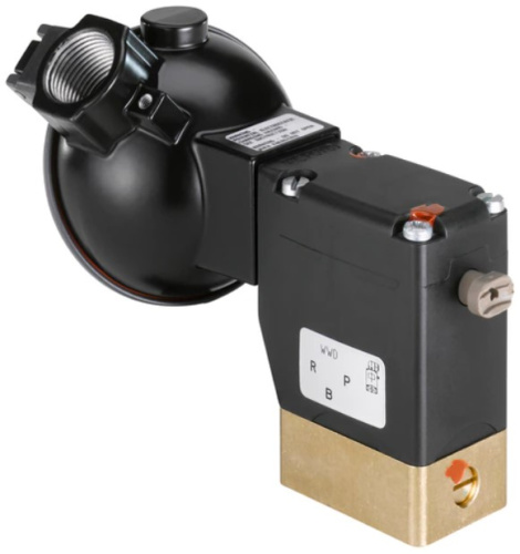 Solenoid valve Burkert type 0331 - Direct-acting 2/2 or 3/2-way pivoted armature valve