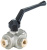 3-Way Ball Valve with T-bore Burkert type TKU003