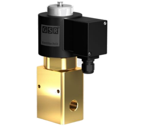 Solenoid valve for high pressure applications GSR 1/041