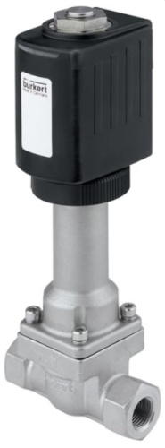 Solenoid valve Burkert type 6026 - Plunger valve, 2/2-way, direct-acting