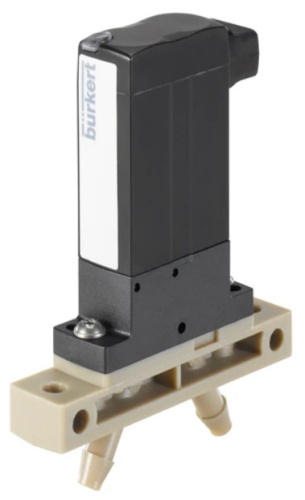 Solenoid valve Burkert Type 6624 - 2/2 and 3/2 way Bürkert TwinPower rocker solenoid valve with separating diaphragm