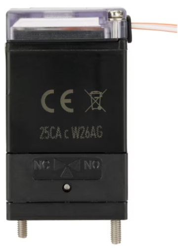 Solenoid valve Burkert type 0127 - Direct-acting 2/2 or 3/2 way Rocker-Solenoid Valve with separating diaphragm