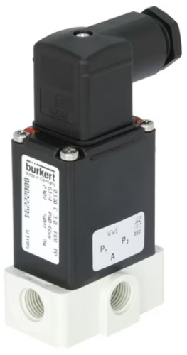 Solenoid valve Burkert type 0330 - Direct-acting 2/2 or 3/2-way pivoted armature valve Solenoid valve Burkert type 0330 - Direct-acting 2/2 or 3/2-way pivoted armature valve